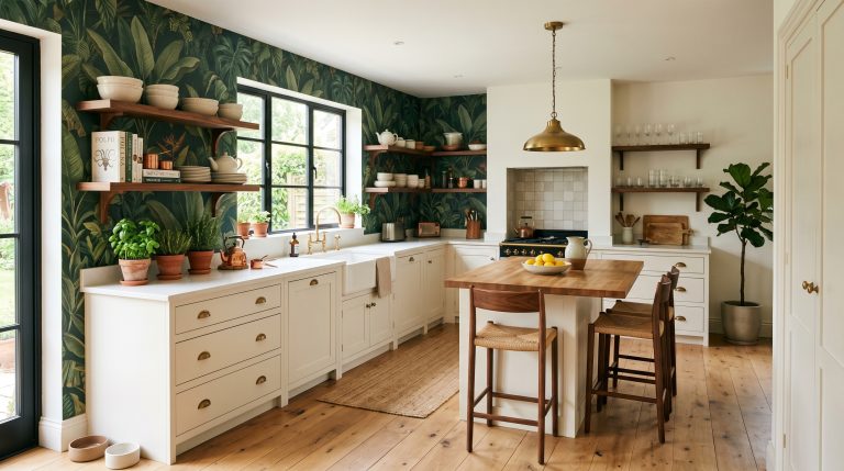 Ways to Use Wallpaper in Your Kitchen That Actually Work
