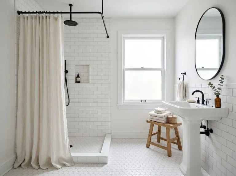 Small Bathroom Shower Curtain Ideas Worth Stealing Right Now
