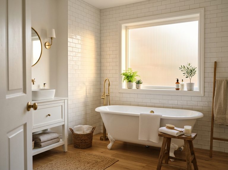 Bathroom Window Privacy Ideas That Actually Look Good