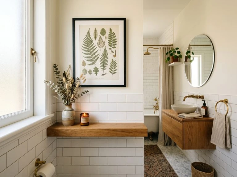 Small Bathroom Wall Decor Ideas That Actually Make a Difference