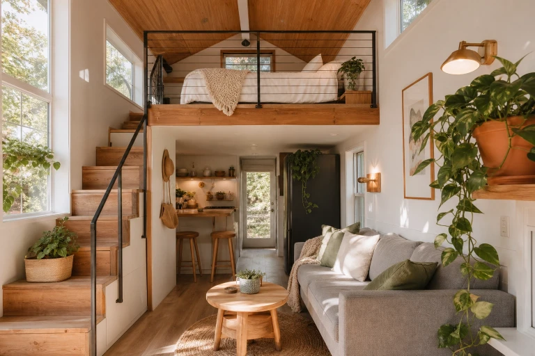 Loft Living Done Right: Tiny Home Ideas That Actually Work
