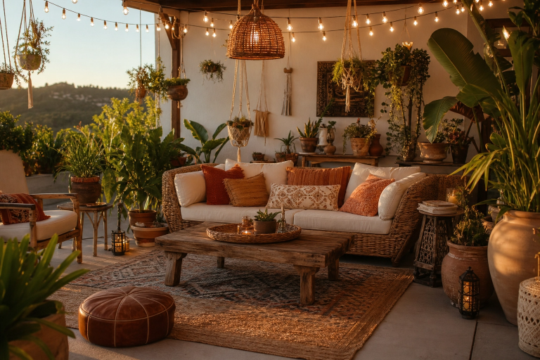 Boho Outdoor Decor Looks That Actually Feel Like Home