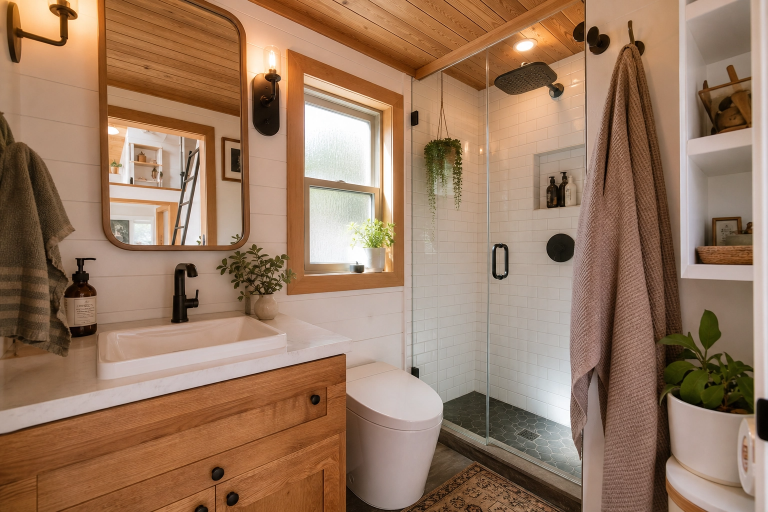 Tiny Home Shower Ideas That Actually Make a Small Space Work