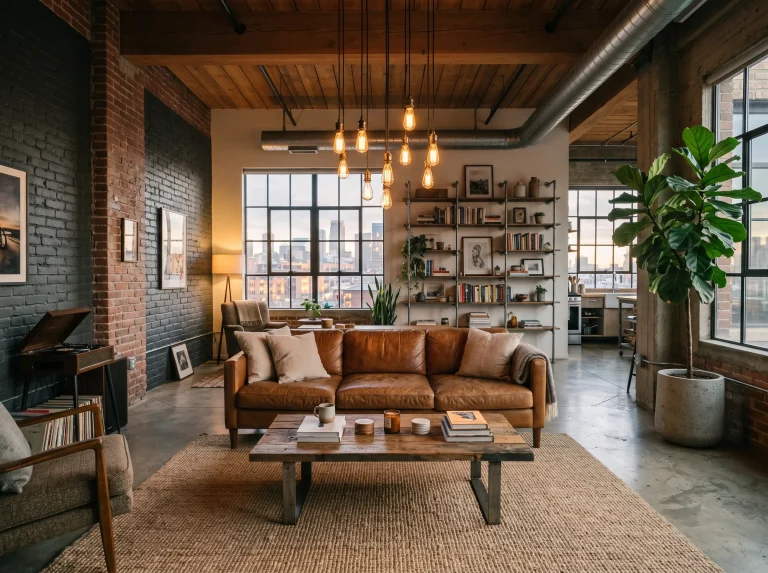 Industrial Living Room Looks That Actually Work