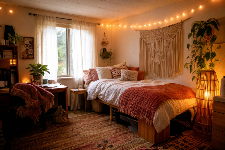 Bohemian Dorm Room Looks That Actually Feel Like Home