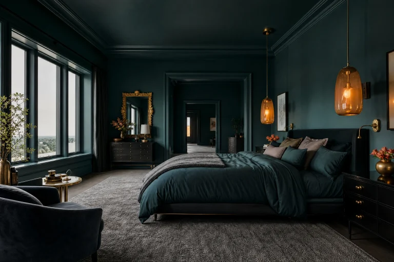 The Saturation Scale: 23 Ideas for a Masterful Aqua Bedroom
